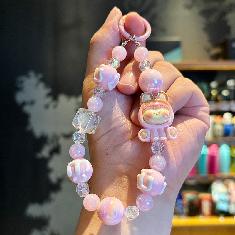 Cute cartoon character dopamine color, Lilith keychain cord, bag and phone charm